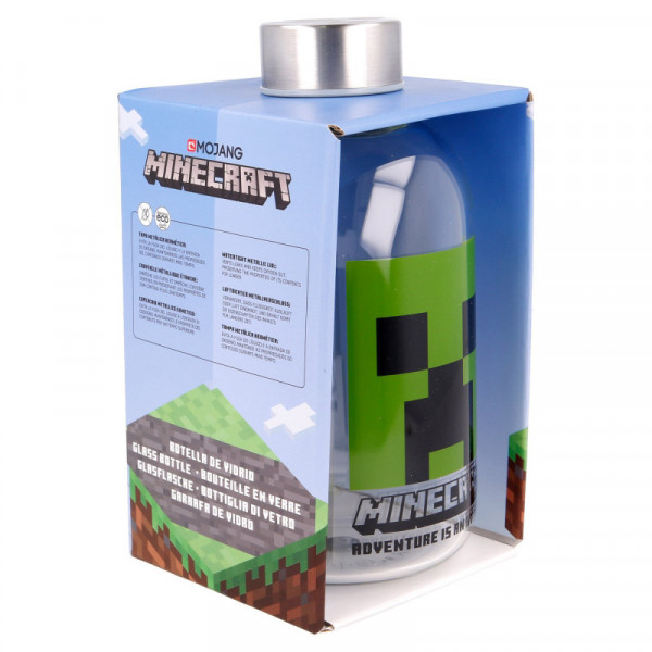 Flaša MINECRAFT <br />
620ml (staklo) 