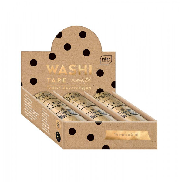 Dekorativni selotejp KRAFT 