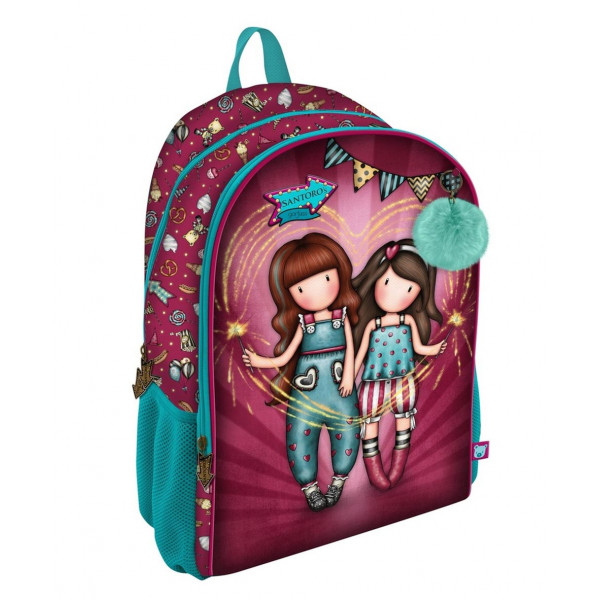 Ranac školski sa dve pregrade GORJUSS FAIRGROUND Fireworks 