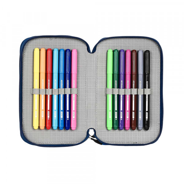 Dvodelna puna pernica EL NINO BLUE BAY BLUE 