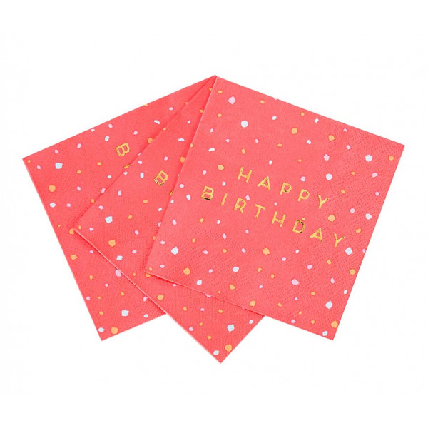 Salvete ROSE 25x25cm, 16 kom 