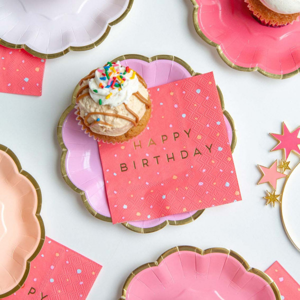 Salvete ROSE 25x25cm, 16 kom 