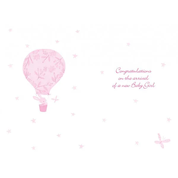Čestitka PINK BALLOON 