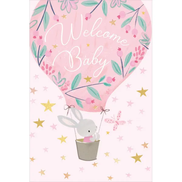 Čestitka PINK BALLOON 