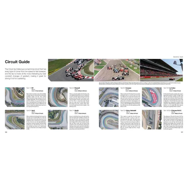 F1 CIRCUITS FROM ABOVE 