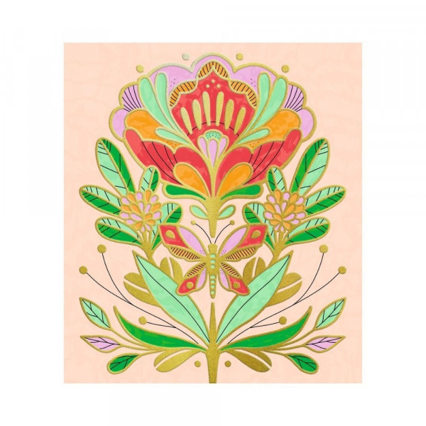 Čarobna bojanka ARTISTIC COLOR Flora 