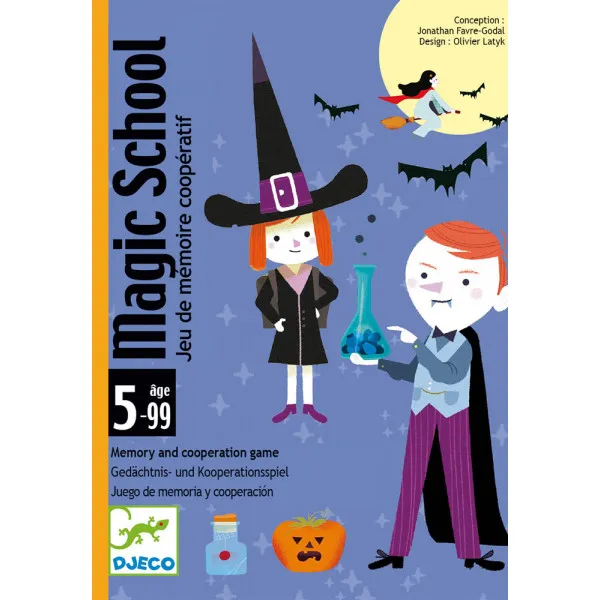 Društvena igra kartama MAGIC SCHOOL 