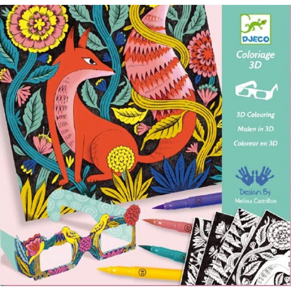 Čarobna bojanka FANTASY FOREST 