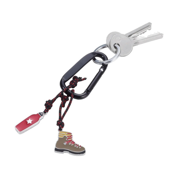 Privezak za ključeve HIKING CHARMS AND CARABINER CLIP 