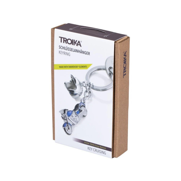 Privezak za ključeve CRUISING MOTORCYCLE AND HELMET 