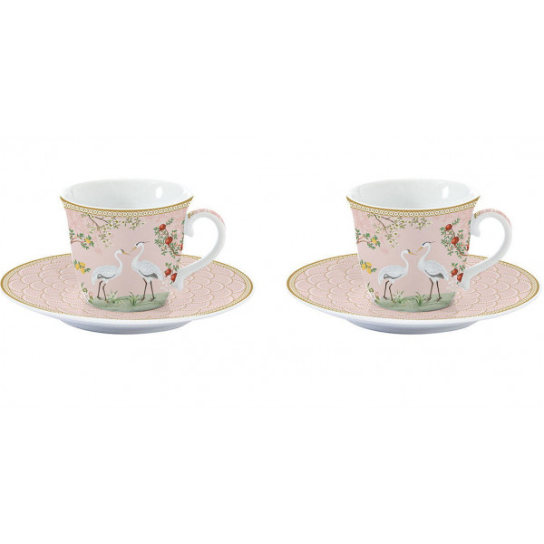 Set dve šoljice za kafu JARDIN DE REVES - 80ml 