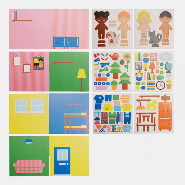 Kreativni set MAKE, STICK & PLAY 