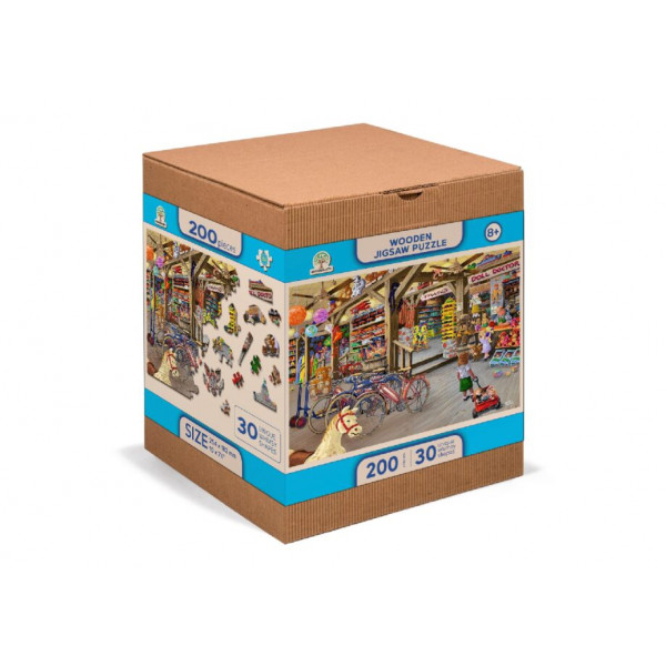 Drvene puzzle PRODAVNICA IGRAČAKA (M) 