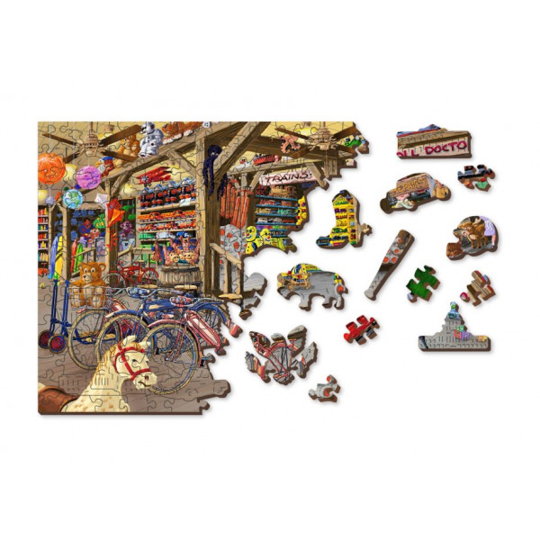 Drvene puzzle PRODAVNICA IGRAČAKA (M) 