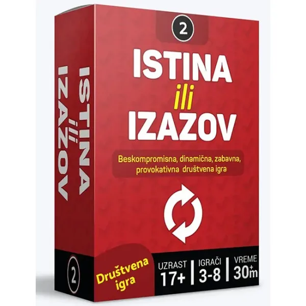 Društvena igra ISTINA I IZAZOV 2 