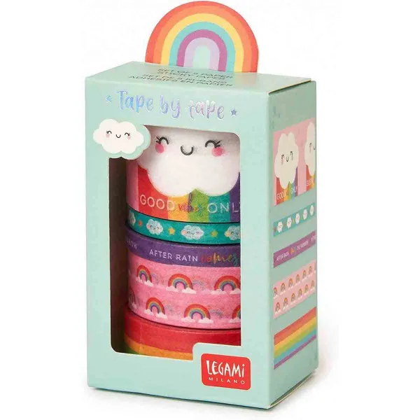 Set pet dekorativnih traka RAINBOW 