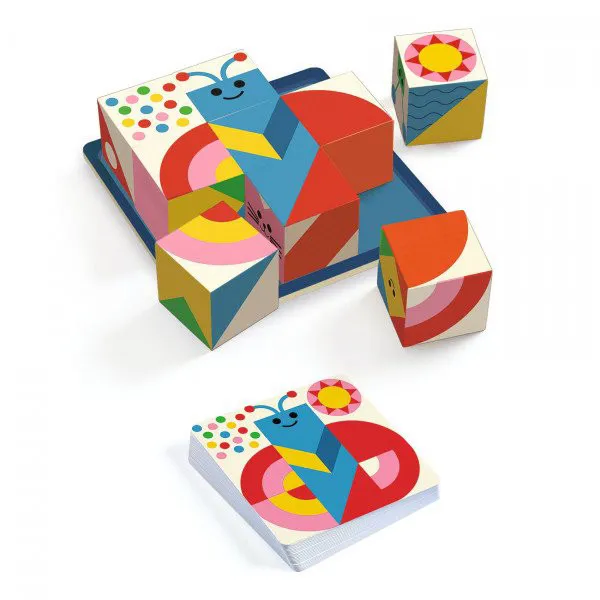 DJECO drvena slagalica CUBOLOGIC 9 