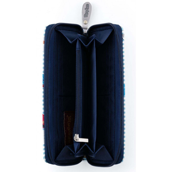 Novčanik NAVY FLOWERS 