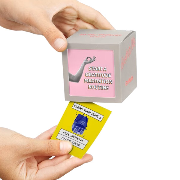 Kartice sa afirmacijama 30 DAY CHALLENGE Gratitude (engleski) 