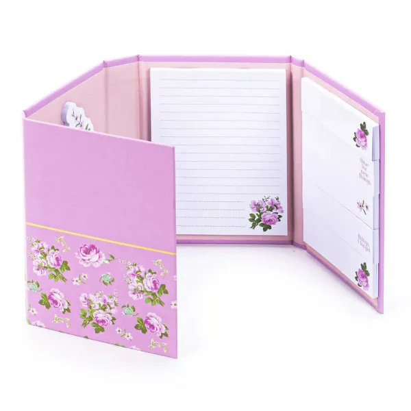 STICKY PADS BOOK FLOWER CONNECT 