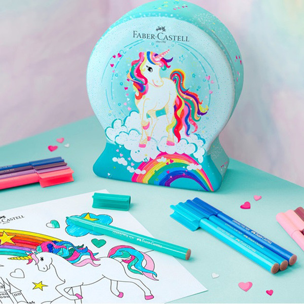 Školski set FABER CASTELL FLOMASTERI - Jednorog 
