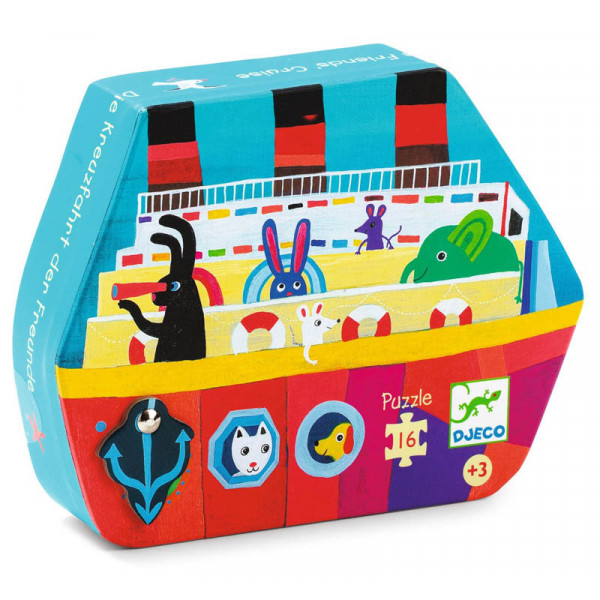 Puzzle za decu BROD 16kom 