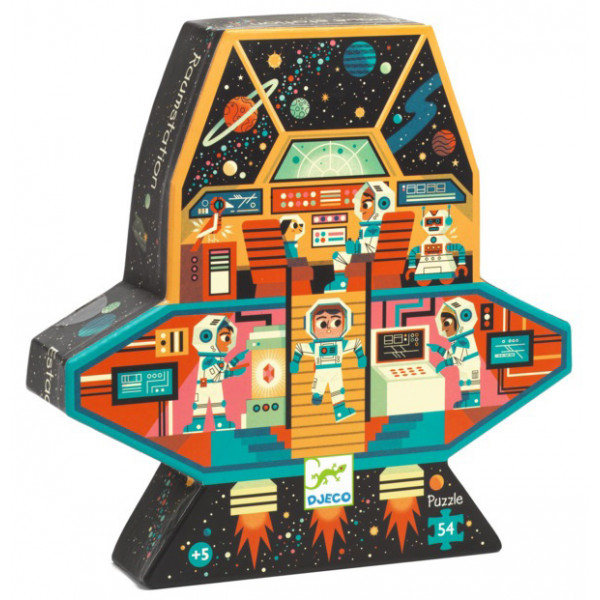 Puzzle za decu SVEMIRSKA STANICA 54 kom 