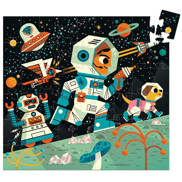 Puzzle za decu SVEMIRSKA STANICA 54 kom 