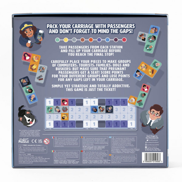 Društvena igra za decu SUBWAY SQUEEZE 