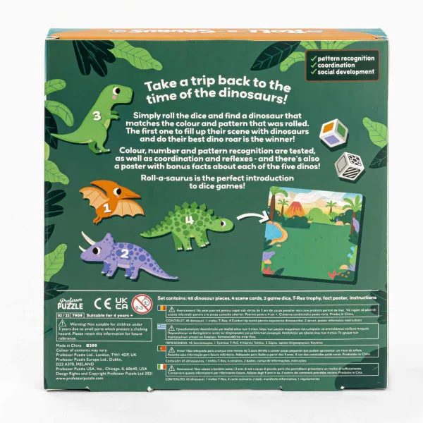 Društvena igra za decu ROLLASAURUS 