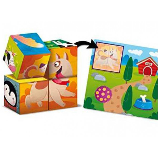 MONTESORI edukativna igračka CUBES AND LOGIC - LISCIANI 