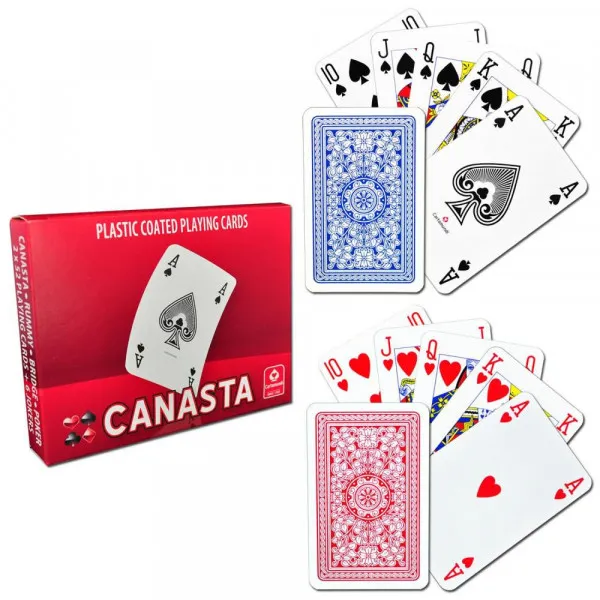 Karte za igranje CANASTA DUOBLE PACK 