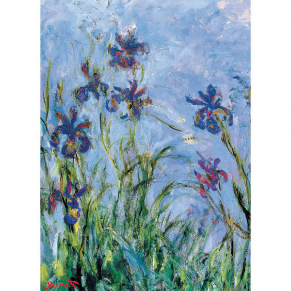 Puzzle 1000 IRISES BY MONET 
