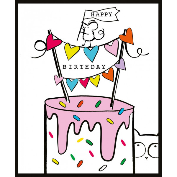 Rođendanska čestitka CAT & MOUSE 