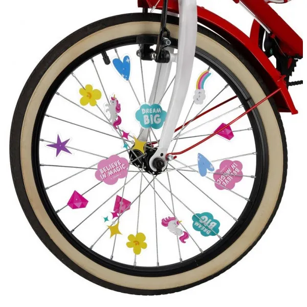 30 dekoracija za bicikl PIMP YOUR BIKE! - JEDNOROG 