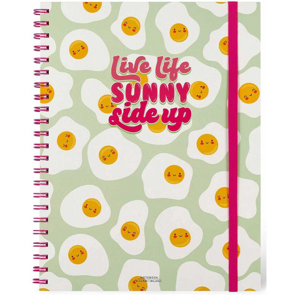 Notes sa spiralom 3 u 1  - LIVE, LIFE SUNY SIDE UP 