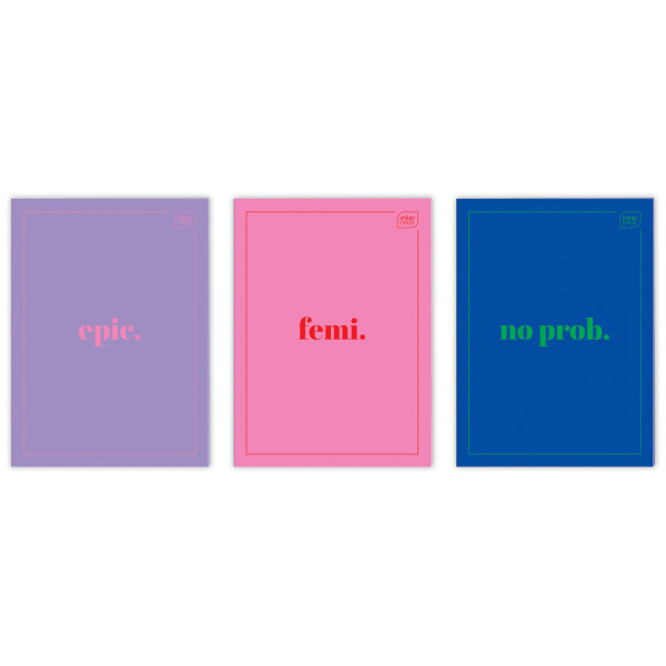 Sveska A4 na kvadratiće  CATCH THE COL - VIŠE MOTIVA 