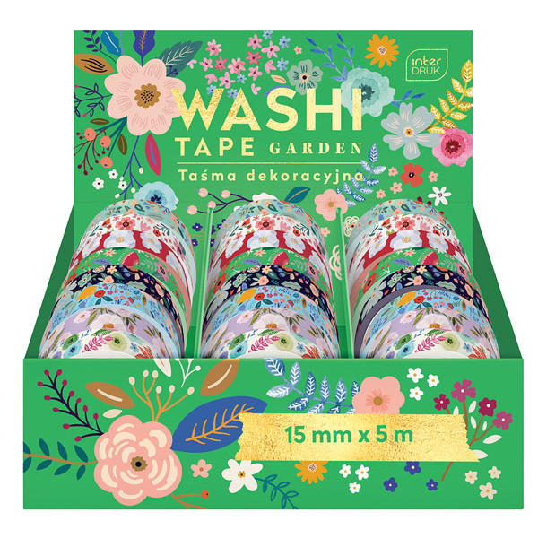 Dekorativni selotejp GARDEN 5m 