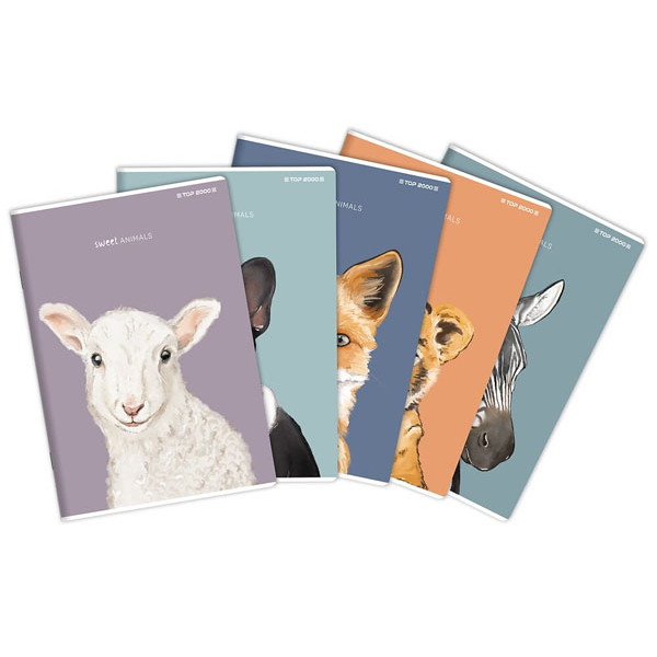 Sveska A5 dikto, 60 lista ANIMAL 