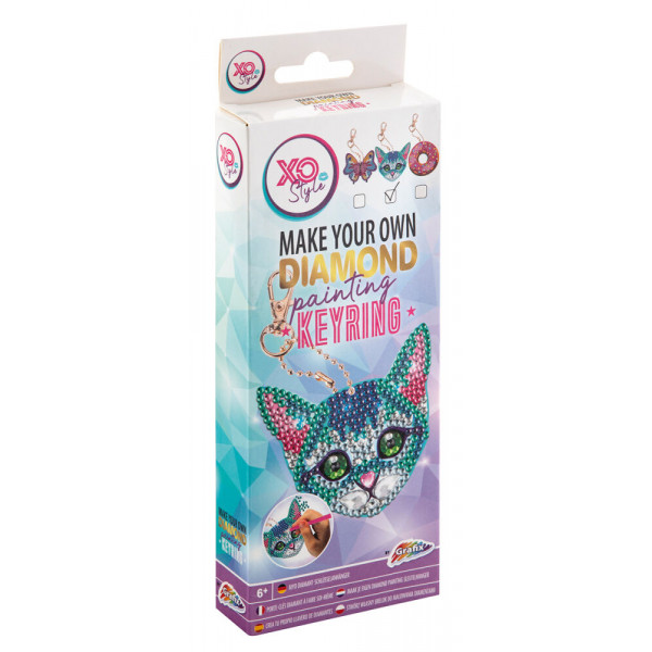 Bojanka - bockalica MAKE YOUR OWN DIAMOND PAINTING KEYRING, više vrsta 