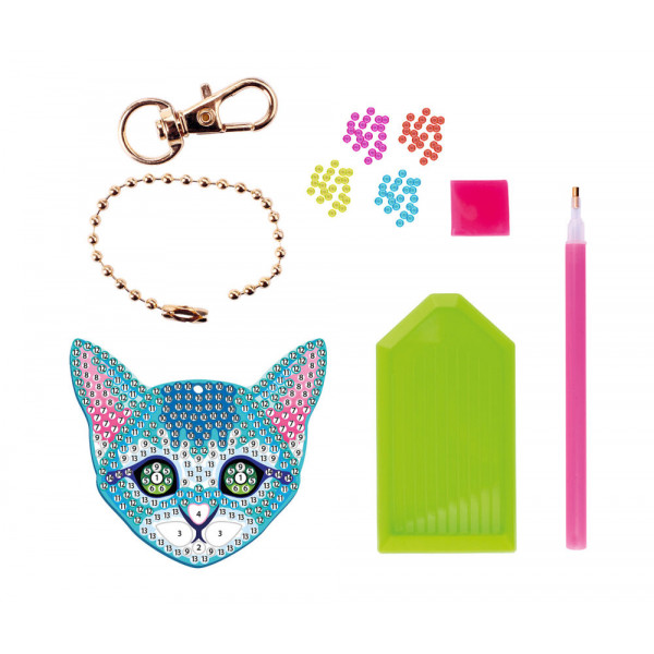 Bojanka - bockalica MAKE YOUR OWN DIAMOND PAINTING KEYRING, više vrsta 