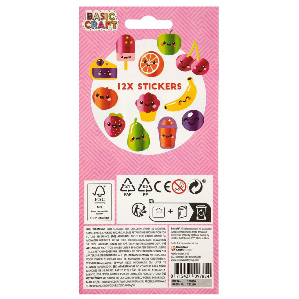 Holografski stikeri WOBBLY EYES (više vrsta) 