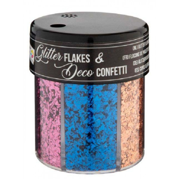 Kreativni set pahuljice i konfete GLITTER 