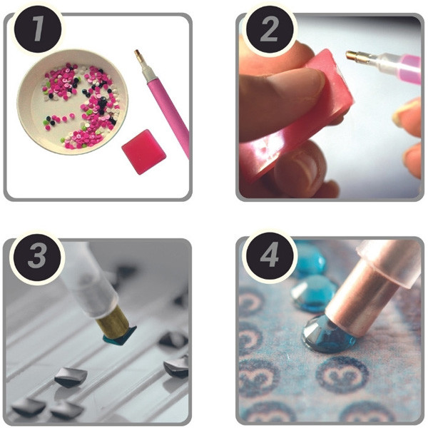 Bockalica - bojanka  CVEĆE 40X50CM 