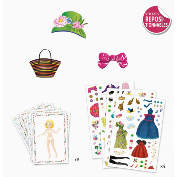 Kreativni set papirne lutkice FASHION 