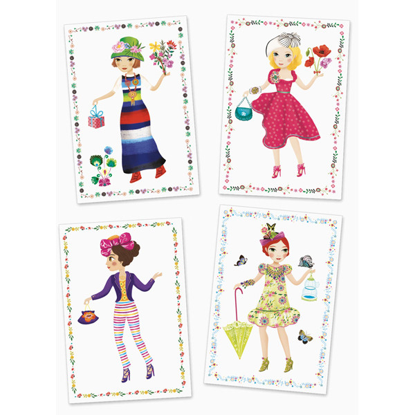 Kreativni set papirne lutkice FASHION 
