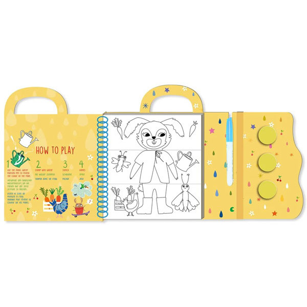 Kreativni set - magična vodena bojanka ŽIVOTINJE 