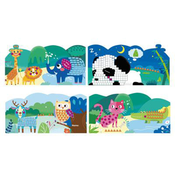 Kreativni set MOJA PRVA KNJIGA PRIČA - DIVLJE ŽIVOTINJE 