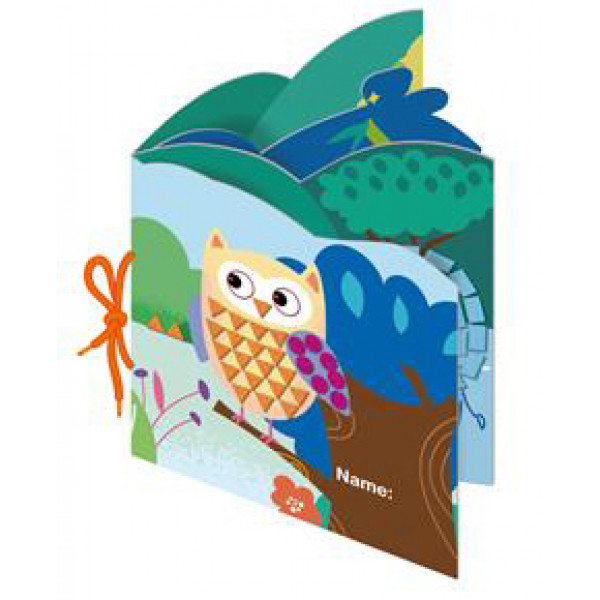 Kreativni set MOJA PRVA KNJIGA PRIČA - DIVLJE ŽIVOTINJE 