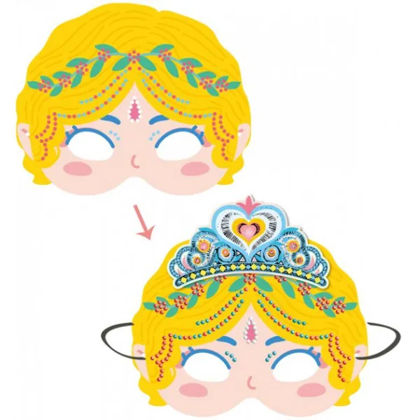 Kreativni set PRINCESS MASKS 